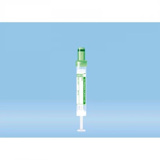 Vérvételi fecskendő Li-He 2,7 ml S-Monovette 50 db zöld