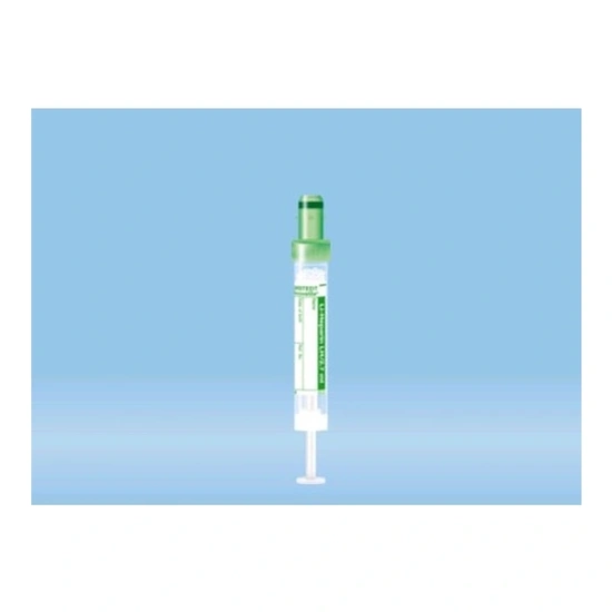 Vérvételi fecskendő Li-He 2,7 ml S-Monovette 50 db zöld