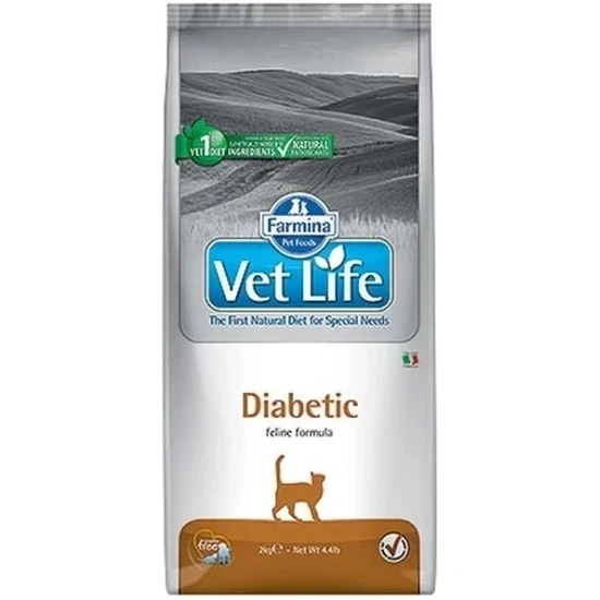 Vet Life Natural Diet Cat Diabetic 2kg