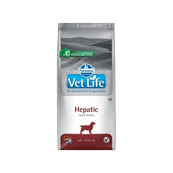 Vet Life Natural Diet Dog Hepatic 2kg