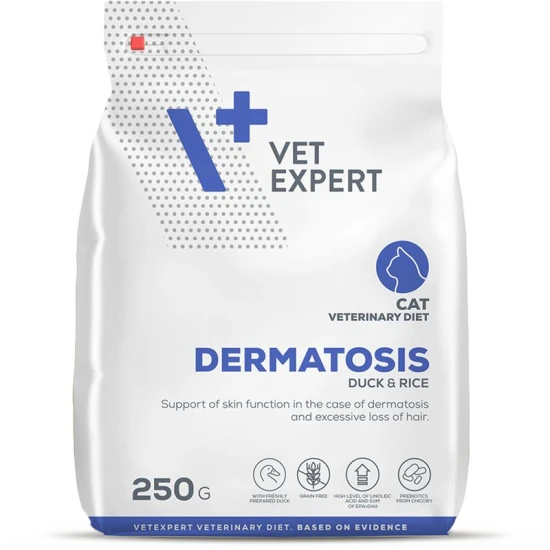 VetExpert Veterinary Diet Dermatosis macskáknak 250g