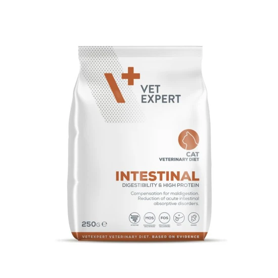 VetExpert Veterinary Diet Intestinal macskáknak 250 g