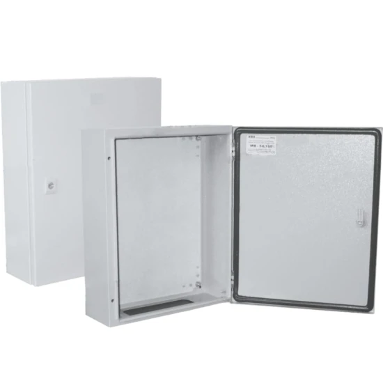 FARMSYSTEM Villanypásztor kapcsoló szekrény fém biztonsági zárral 600x400x250mm IP66