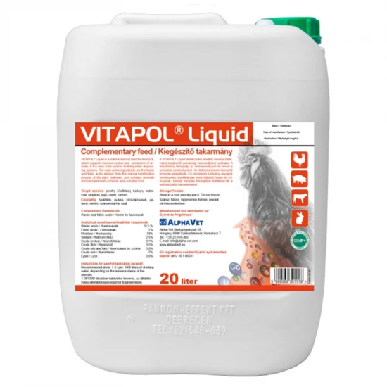 Vitapol Liquid 20 l HU/ENG