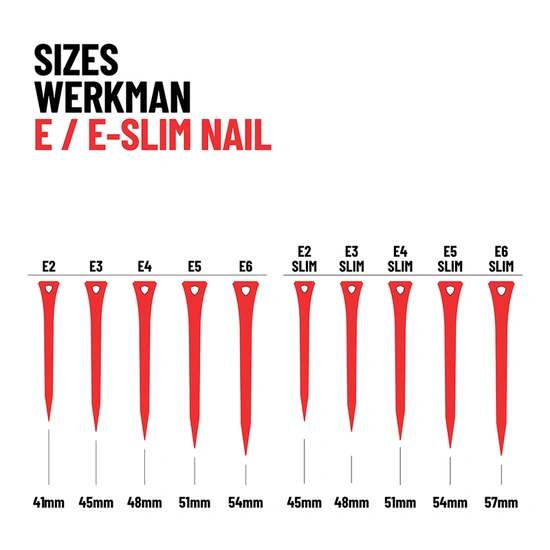 WERKMAN patkószeg ESL 3 / 250db ( 48 mm )