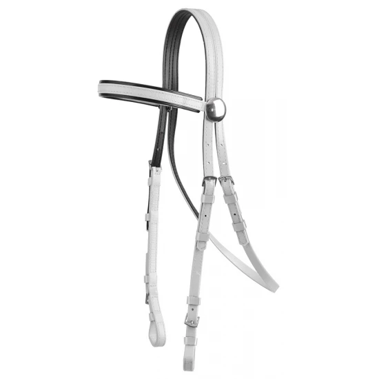 ZILCO Szintetikus kantár, fehér