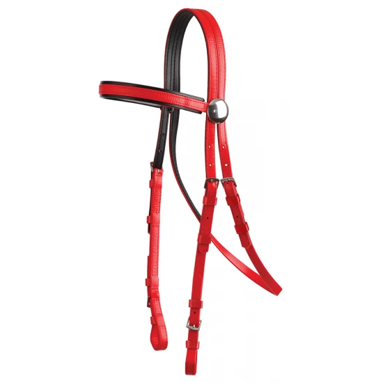 ZILCO Szintetikus kantár, piros