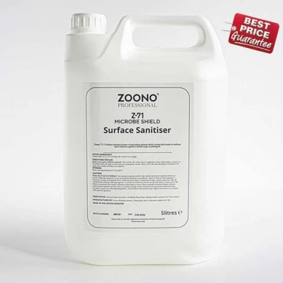 Zoono Microbe Shield felületfertőtlenítő utántöltő 5 l