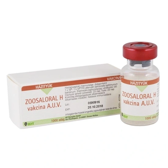 Zoosaloral H vakcina 1000 adag